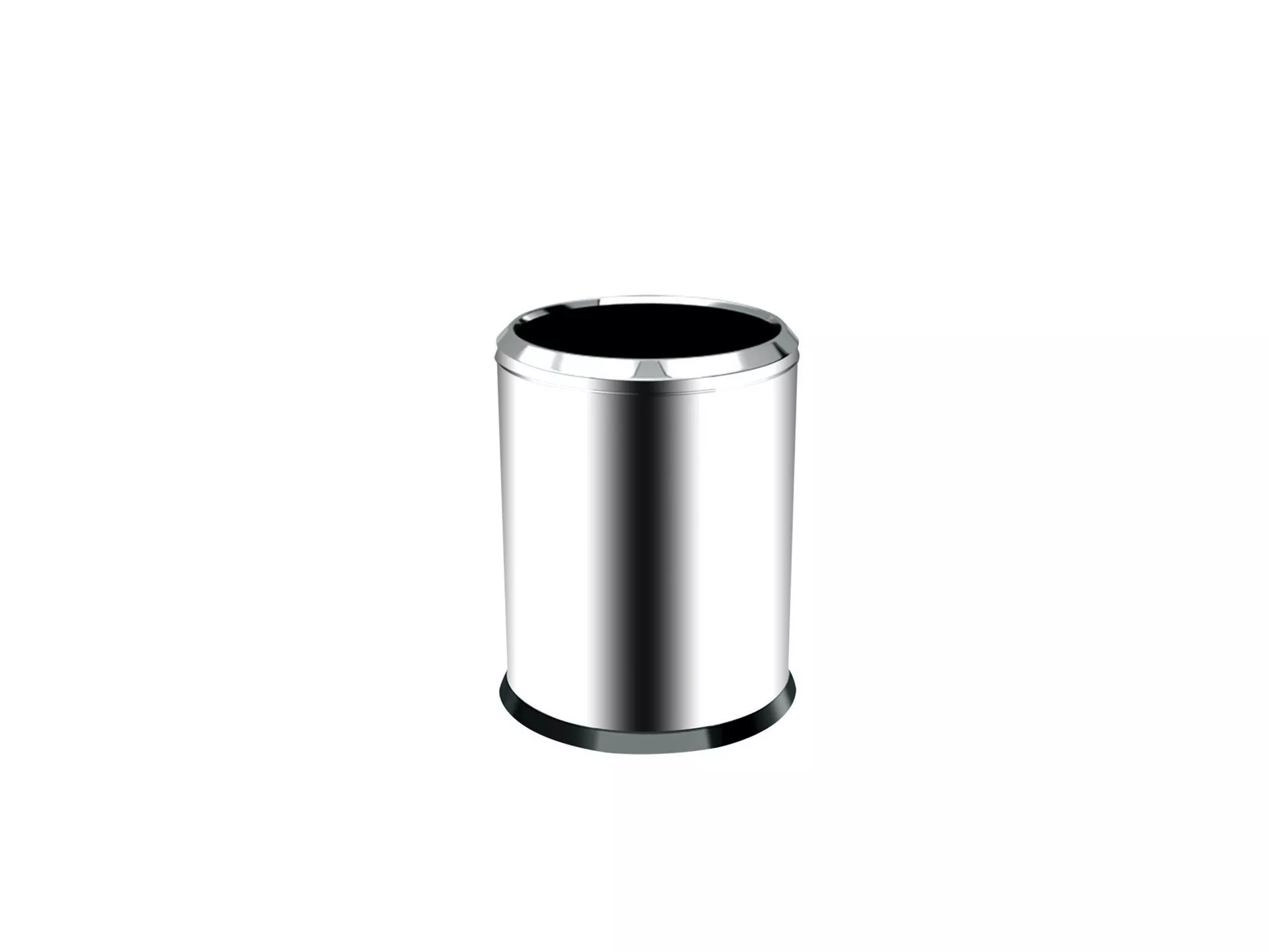 Krom Çemberli Çöp Kovası 5 Lt.