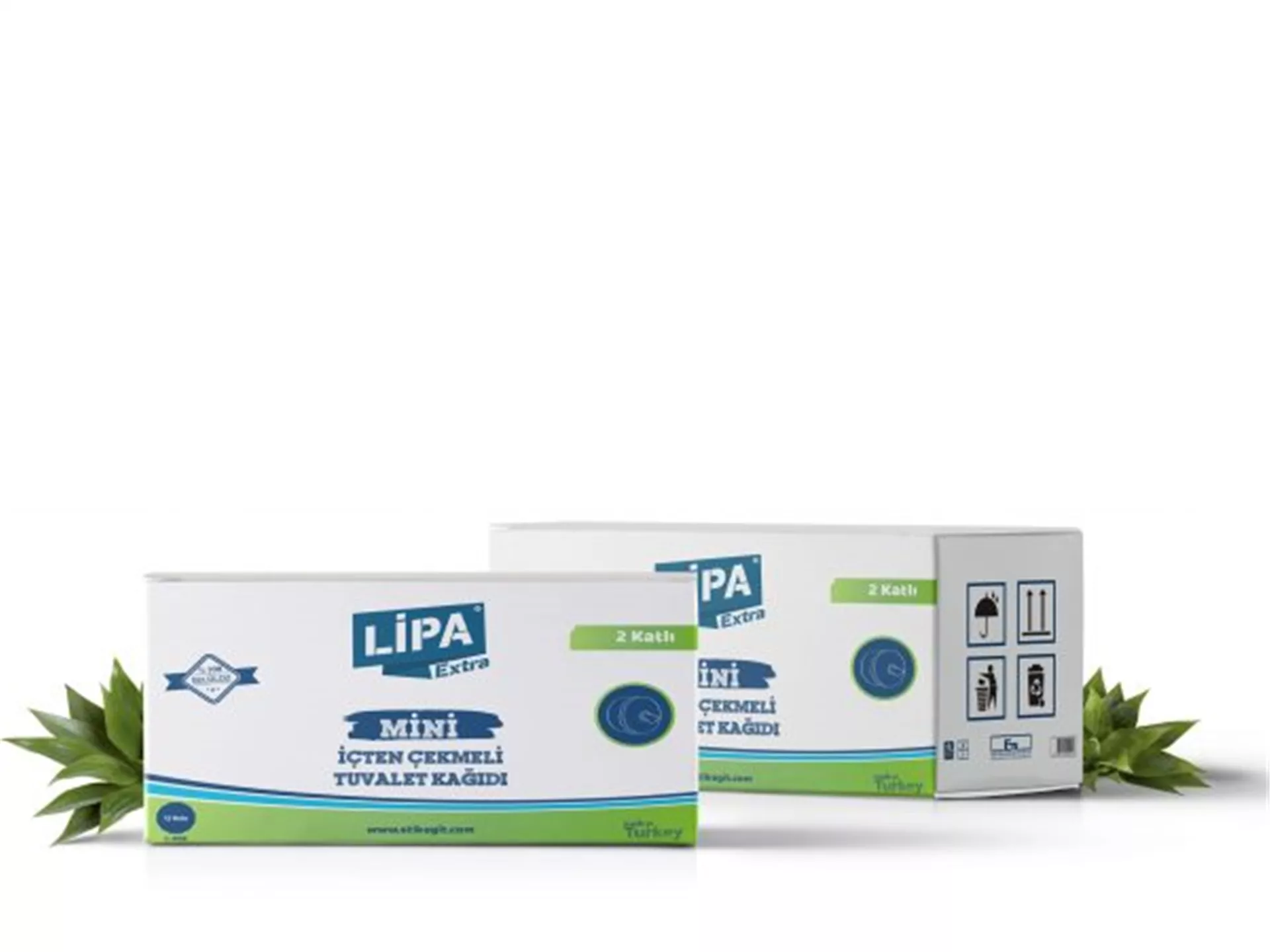 Туалетная бумага Lipa Mini с центральной подачей