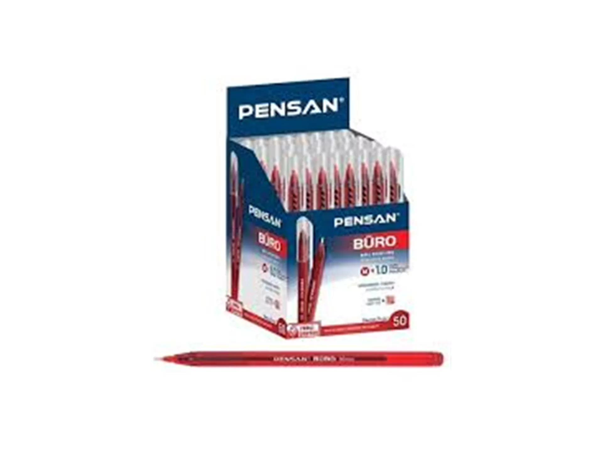 Red Ballpoint Pen 50 Pack