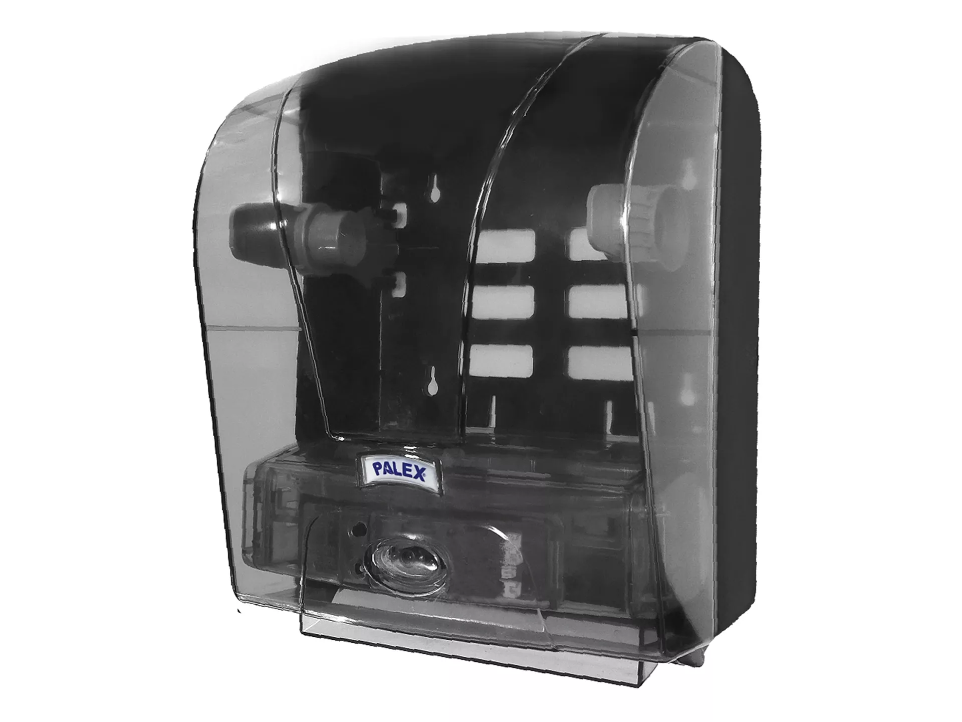 Still Automatic Towel Dispenser Transparent Smoked
