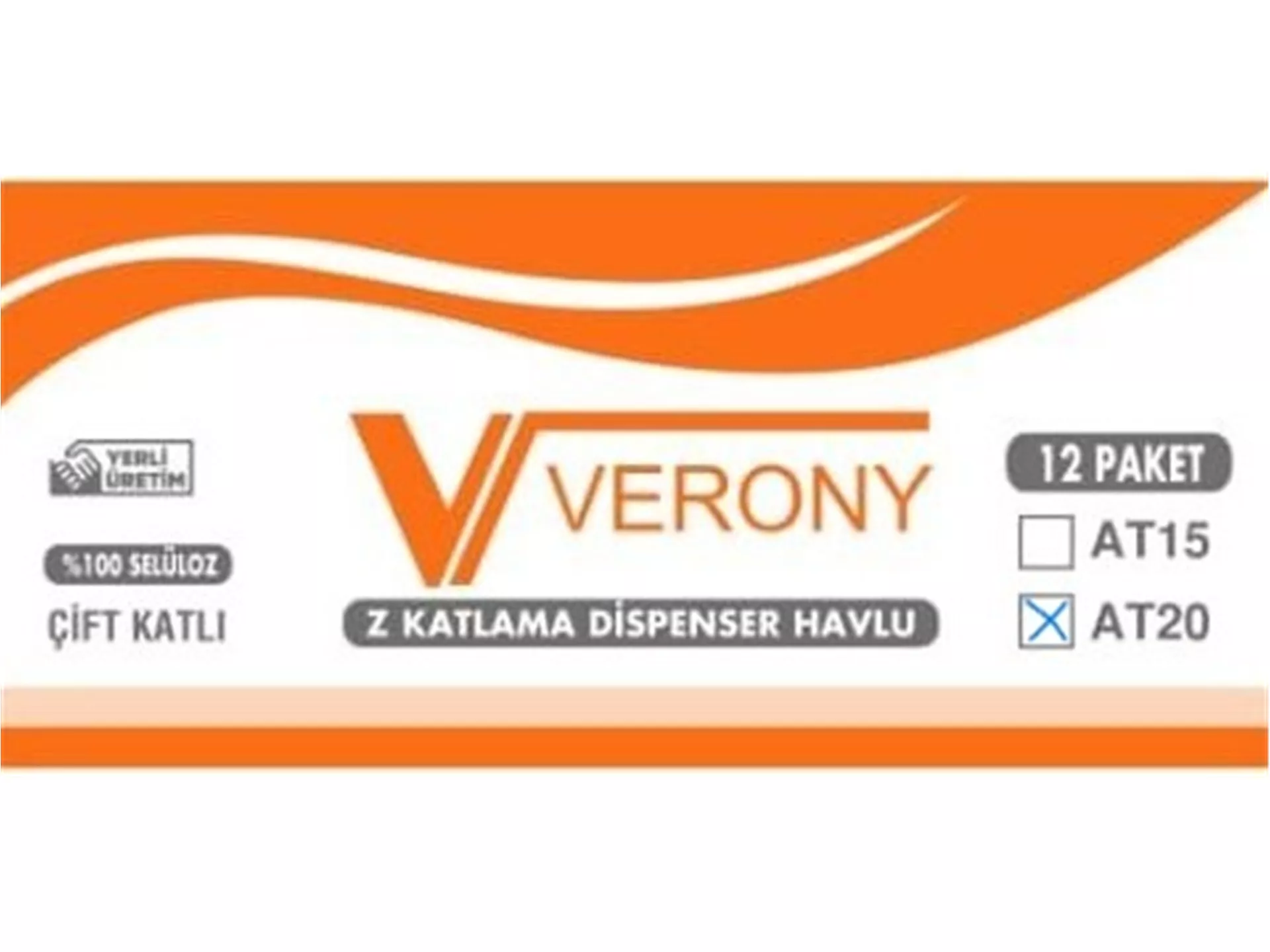 Verony Dispenser Z Havlu 200'lü