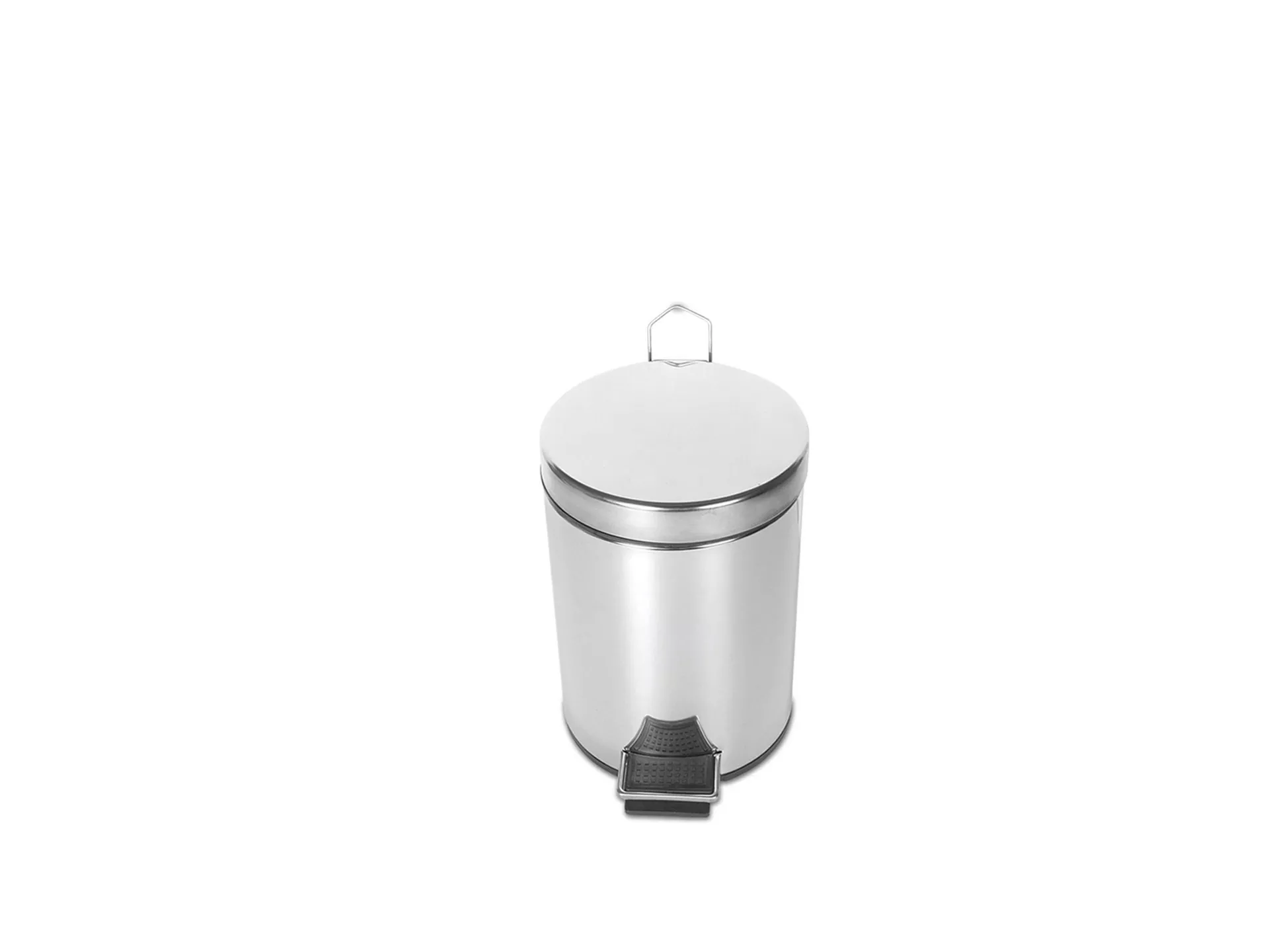 Chrome Pedal Trash Can 8 Lt