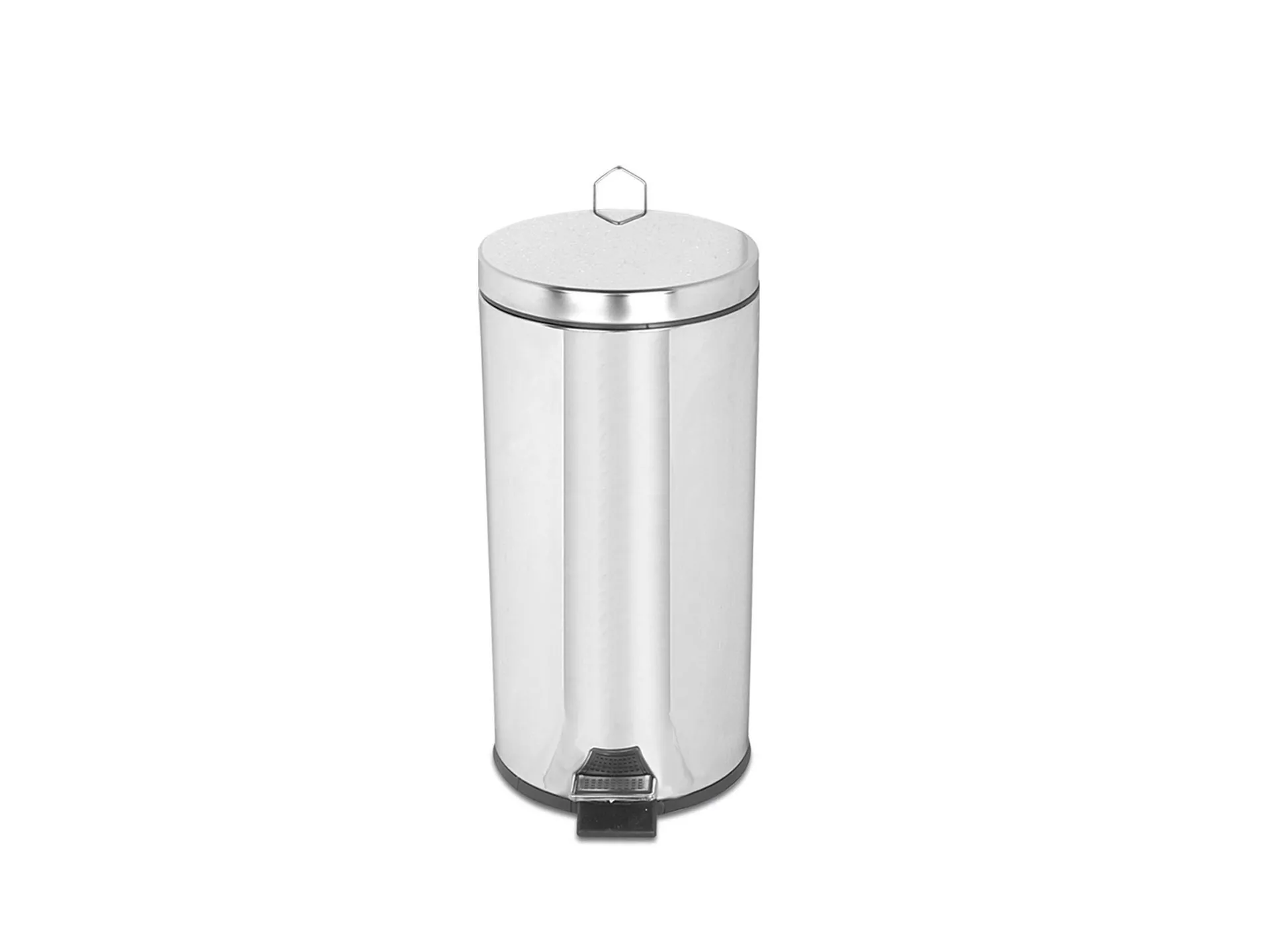 Chrome Pedal Trash Can 20 Lt