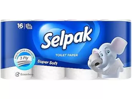 Selpak Premium Toilet Paper 16 Pieces