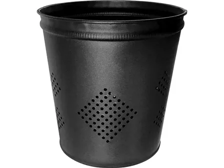 Metal Masa Altı Delikli Çöp Kovası 13 Lt.