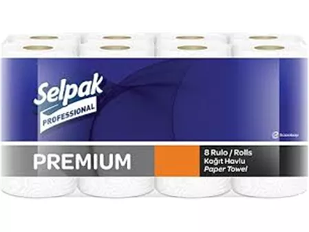 Selpak Premium Roll Towel 8 Pieces