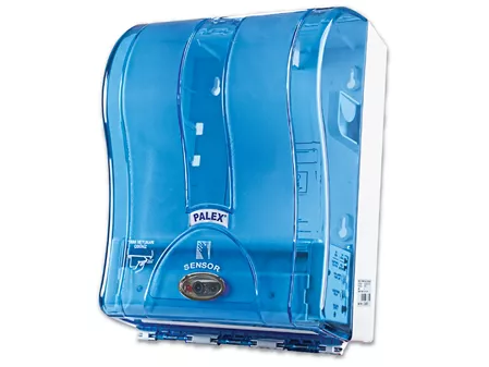 Prestij Automatic Towel Dispenser Transparent Blue